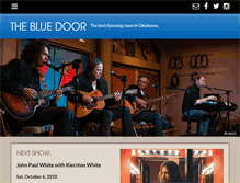 Tablet Screenshot of bluedoorokc.com